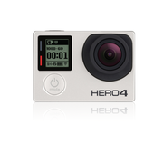 GoPro Hero4 Silver 银狗4 极限运动摄像机(内置WIFI和蓝牙，触摸屏)
