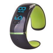 酷道 L12S智能手环蓝牙智能小米手表腕表手镯穿戴健康设备手机伴侣计步器苹果安卓系统通用 浅绿色