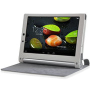 虎克 联想YOGA平板2保护套8寸平板电脑专用休眠皮套Tablet2-830F平板皮套 金沙纹+皮套-皓月白