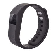 酷道 F4智能手环蓝牙手表可穿戴设备腕带运动计步器睡眠健康防水小米苹果安卓手机通用 黑色