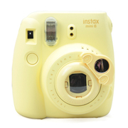 彩友乐 拍立得相机mini8/mini7s通用自拍镜 卡通汽车款 黄色