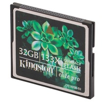 金士顿 133X 32GB CF存储卡(CF/32GB-S2)产品图片主图