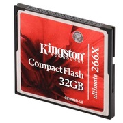 金士顿 32GB 266X CF存储卡(CF/32GB-U2)