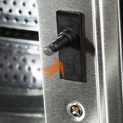 森太 F266消毒柜嵌入式家用厨房消毒碗柜 黑色钢化玻璃轻触按键款 升级内嵌  一体冲压款