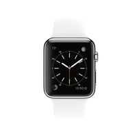 苹果applewatch智能手表白色38毫米表壳运动型表带