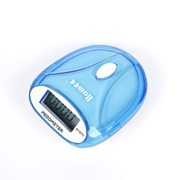 Redalex Homee健康计步器 可读LCD显示计步器 监测最佳 蓝色