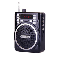 爱歌 Q32 扩音器大功率教师用腰挂小蜜蜂播放器迷你唱戏机收音机 黑色产品图片主图