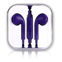 果立方 iphone手机 耳机 耳麦 入耳式 带麦 适用于三星/苹果/HTC/小米/魅族 海天蓝产品图片主图