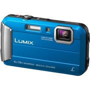 松下 Lumix DMC-TS30 数码相机/运动相机 蓝色 (防水 防尘 防摔 防冻 TS25升级版)