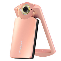 卡西欧 EX-TR550TR500升级版美颜数码相机自拍神器 海棠粉产品图片主图