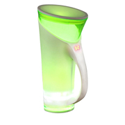 喜木 智能水杯 健康触摸感温保温杯 定时感应提醒水杯 触摸声控创意发光杯 守护绿