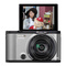 卡西欧 Casio/EX-ZR2000自拍神器美颜数码相机18倍大变焦高清照相机 银色产品图片1