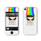 利乐普(LEAP) 苹果4s卡通图案彩膜 iphone4/4s屏保彩贴 手机保护膜高清彩膜 彩虹小希产品图片1