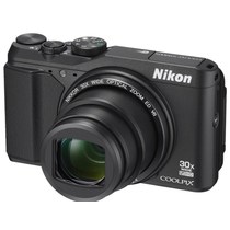 尼康 COOLPIX S9900s 数码相机 黑色产品图片主图