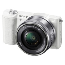 索尼 ILCE-5100L 微单套机 白色(16-50mm镜头 2430万像素 a5100/α5100)产品图片主图