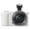 索尼 ILCE-5100L 微单套机 白色(16-50mm镜头 2430万像素 a5100/α5100)产品图片3