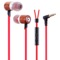 纽曼  NM-GK01 木质防缠绕音乐手机耳机 红色产品图片2