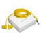 酷派 原装入耳式立体声线控彩虹耳机 C16 黄色产品图片3