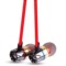 纽曼  NM-GK02 纯铜防缠绕音乐手机耳机 红色产品图片4