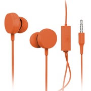 酷派 原装入耳式立体声线控彩虹耳机 C16 橙色