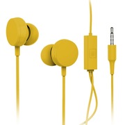 酷派 原装入耳式立体声线控彩虹耳机 C16 黄色