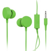 酷派 原装入耳式立体声线控彩虹耳机 C16 绿色
