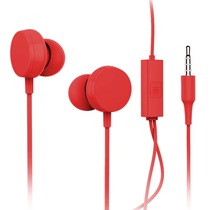 酷派 原装入耳式立体声线控彩虹耳机 C16 红色产品图片主图