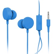 酷派 C16原装入耳式立体声线控彩虹耳机 C16 蓝色