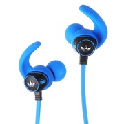 魔声 阿迪达斯Adidas 三叶草系列 入耳式超强低音手机音乐运动耳机  蓝色(128552)