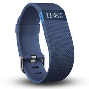 Fitbit Charge HR 智能乐活心率手环 心率实时监测 自动睡眠记录 来电显示 运动蓝牙手表计步器 蓝色 L