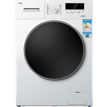 TCL XQG80-F12102THB 8公斤 变频防烫罩 滚筒洗衣机(芭蕾白)产品图片主图