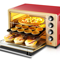海氏ho305烤箱家用烘焙电烤箱多功能6管热风独立控温烤箱