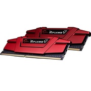 芝奇  Ripjaws V系列 DDR4 2400 16GB(8GB×2条) 台式机内存(F4-2400C15D-16GVR) 红色