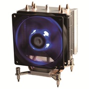 SE-913X 加固型塔式侧吹CPU散热器 三热管9cm温控静音蓝灯风扇
