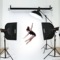神牛 闪客400W三灯 高速摄影灯动态摄影棚 模特摄影棚人像套装产品图片3