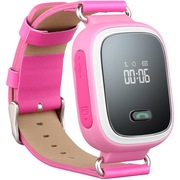 纽曼 嗨嗨兔K2粉色 儿童电话手表智能穿戴手环 关爱小天才360度防护通话手表 GPS定位防丢追踪器