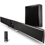 索爱 SA-C16 家庭影院回音壁音响电视音箱虚拟5.1有线蓝牙音箱 超重低音炮音箱 (黑色)