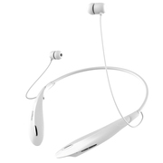 雷麦 LM-E1 运动蓝牙耳机4.0双耳塞无线手机入耳式跑步耳麦 白色