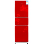 创维  BCD-220TG 220升玻璃面板 三门冰箱(红)