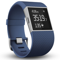 Fitbit Surge 智能乐活手环 GPS全球定位 心率实时检测 多项运动模式 智能手表 蓝色L产品图片主图