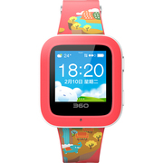 360 儿童手表3S W461C 彩屏手表 儿童手机 智能定位 西瓜红