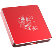 朗科 贺岁版移动固态硬盘Z016 512G USB3.0 中国红