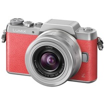 松下 Lumix DMC-GF8 微型单电单镜套机 粉红色 手动变焦版 美颜自拍利器(12-32mm DMC-GF8KGK-P)产品图片主图