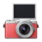 松下 Lumix DMC-GF8 微型单电单镜套机 粉红色 手动变焦版 美颜自拍利器(12-32mm DMC-GF8KGK-P)产品图片4