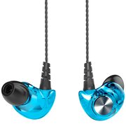 阿思翠 GX30 纳米振膜HIFI入耳式手机音乐耳机 海王星蓝