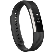 Fitbit Alta 智能健身手环 自动睡眠记录 来电显示 运动蓝牙手表计步器 经典款 黑色 小号