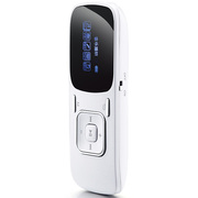 月光宝盒 JD31 直插式MP3无损播放器U盘录音笔便携车载 可连耳机音箱超薄运动8G 白色