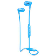 飞利浦 SHB5850BL 蓝牙耳机4.1 入耳式 无线音乐和呼叫 3 对可换耳罩