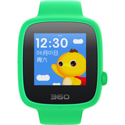 360 儿童手表 巴迪龙儿童电话手表 SE W601 儿童卫士 智能彩屏电话手表 青草绿