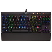 海盗船 Gaming系列 K65 RGB Rapidfire 幻彩背光机械游戏键盘 黑色 银轴